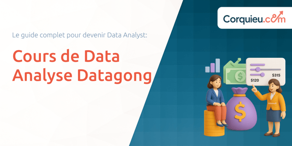 Cours de Data Analyse Datagong: Le guide complet pour devenir Data Analyst