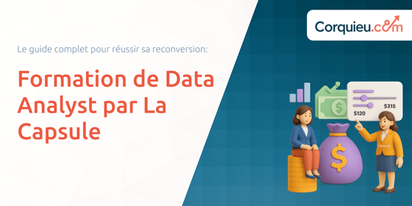 Formation de Data Analyst par La Capsule: Le guide complet pour réussir sa reconversion
