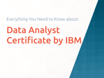 Data Analyst Certificate by IBM: Everything You Need to Know